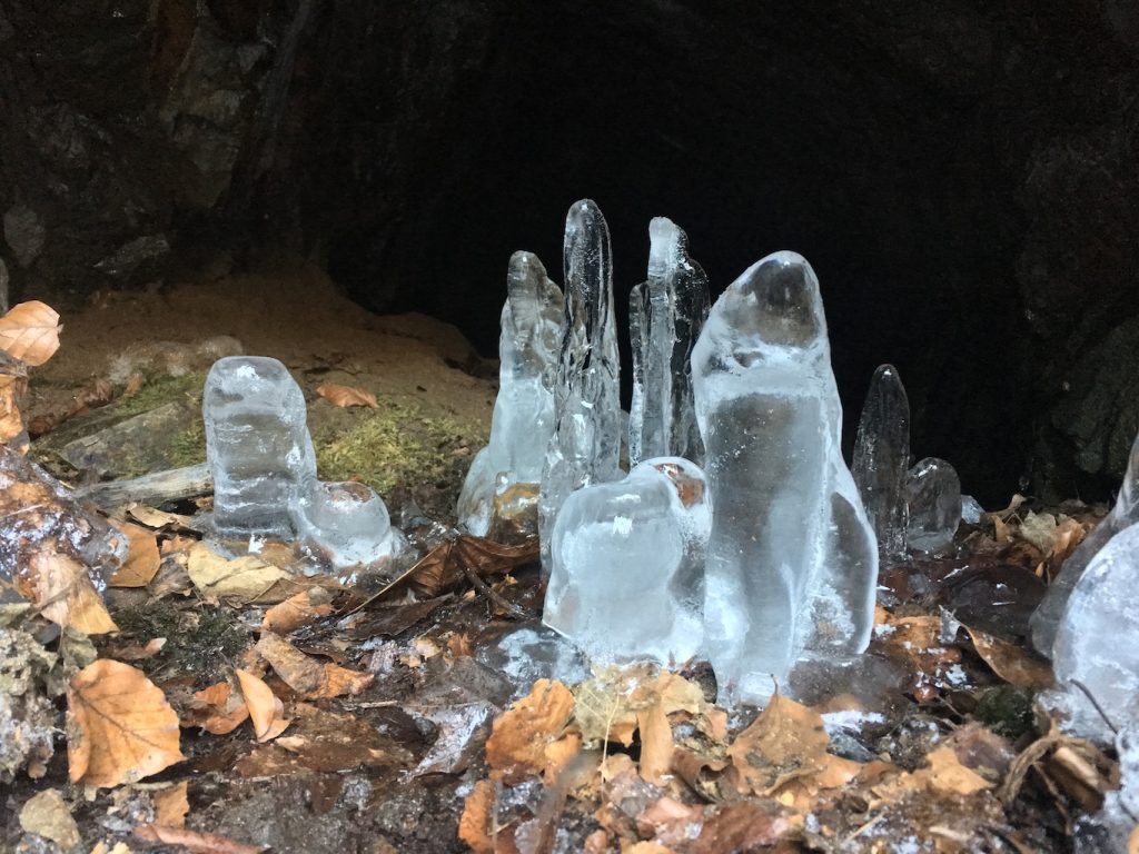 Eisstalagmit
