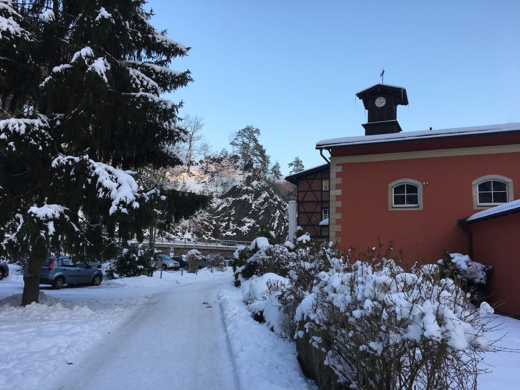 Rabenauer Mühle im Winter - © Foto Kathleen Starke